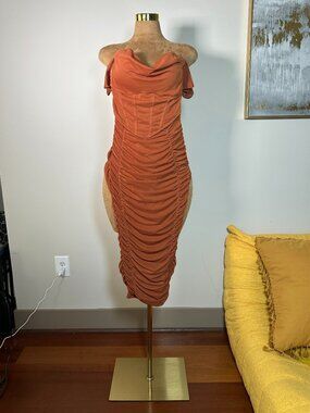 Women's Orange Dress